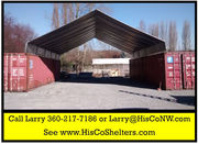 Cargo Shipping Container Cover Shelter