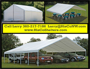Weather – Shield and Shade Canopies! 30’ to 50’ long