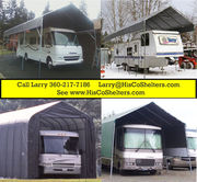 Portable Carport RV Shelter for less 25 to 30 long