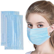 Blue Medical Disposable Face Masks With Earloop