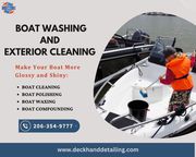Affordable Boat Washing and Exterior Cleaning – Deckhand Detailing